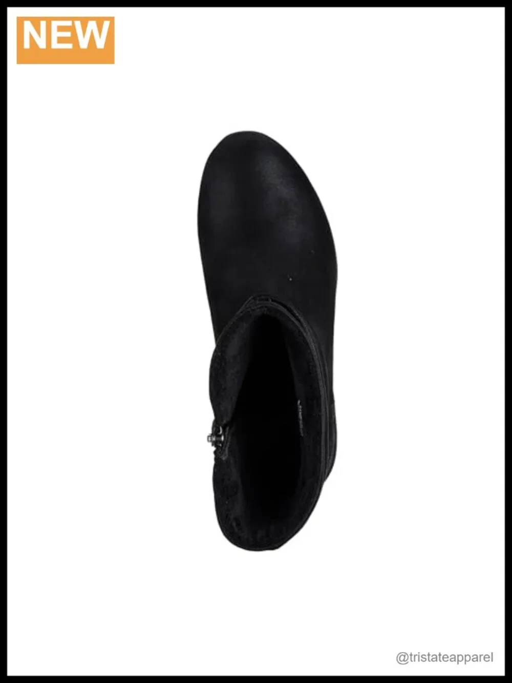 Skechers Women's Arya Ankle Boots, Faux Leather, Memory Foam, Side Zip, Vegan